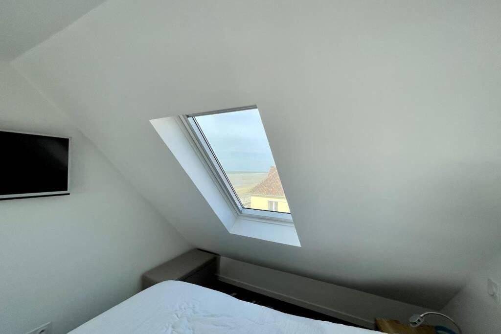 Duplex Avec Jacuzzi Vue Imprenable Sur La Baie De Wissant Lejlighed Eksteriør billede