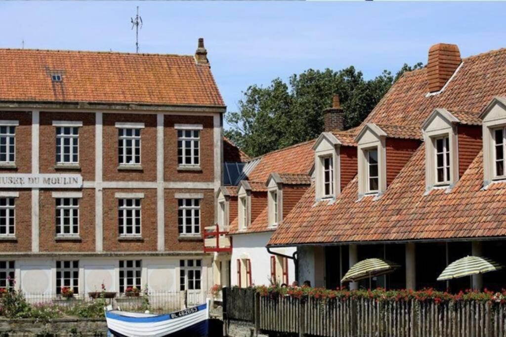 Duplex Avec Jacuzzi Vue Imprenable Sur La Baie De Wissant Lejlighed Eksteriør billede