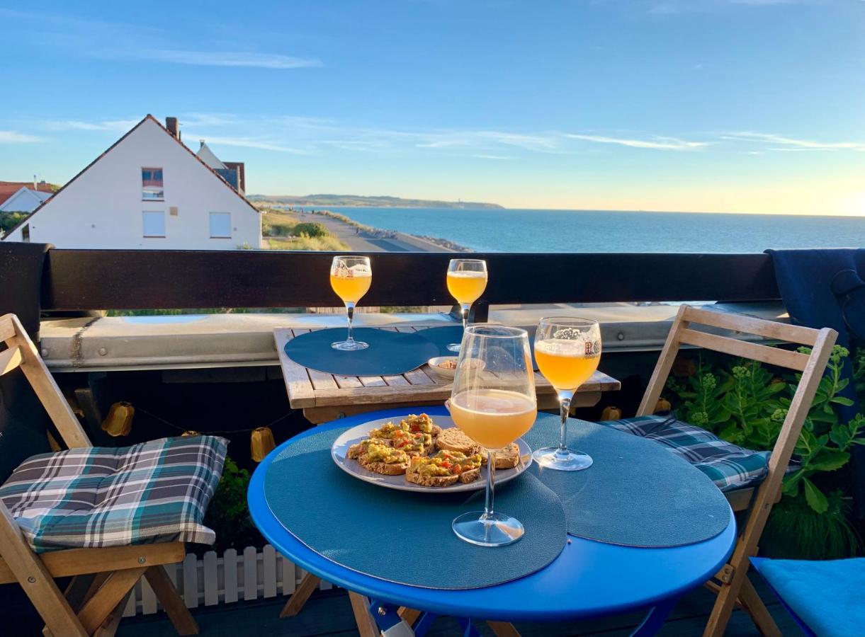 Duplex Avec Jacuzzi Vue Imprenable Sur La Baie De Wissant Lejlighed Eksteriør billede